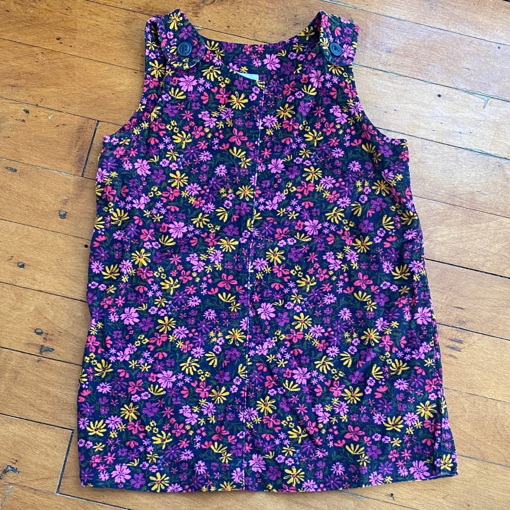Baby GAP - Floral Dress -Lightweight Corduroy - 2T